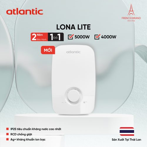 Máy nước nóng trực tiếp Atlantic 5000W Lona Lite 5000