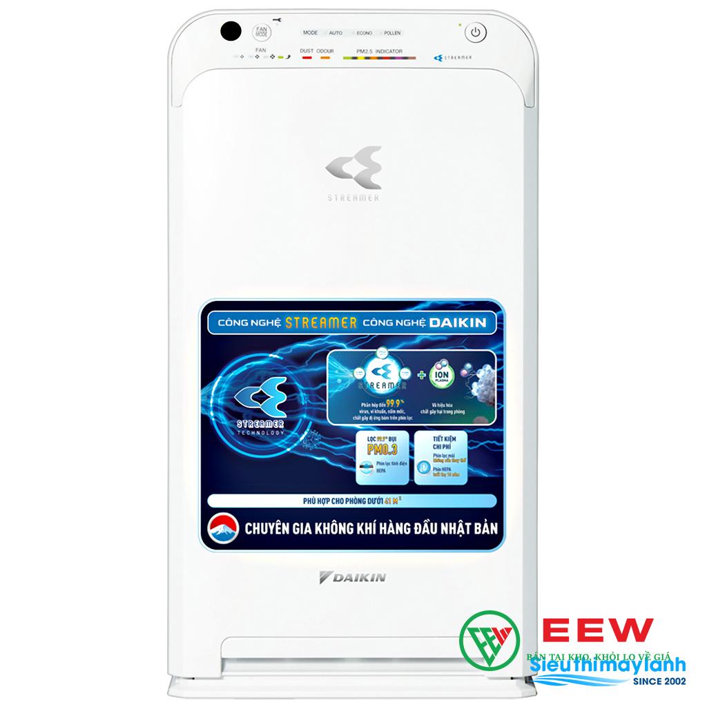 Máy lọc không khí Daikin Streamer MC55UVM6-7 - Công nghệ Streamer tiên tiến, tiêu diệt vi khuẩn hiệu quả