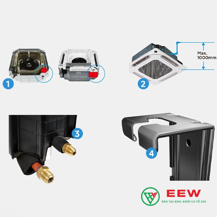 Điều hòa âm trần Midea 1 chiều 50.000BTU MCFO-50CRN8