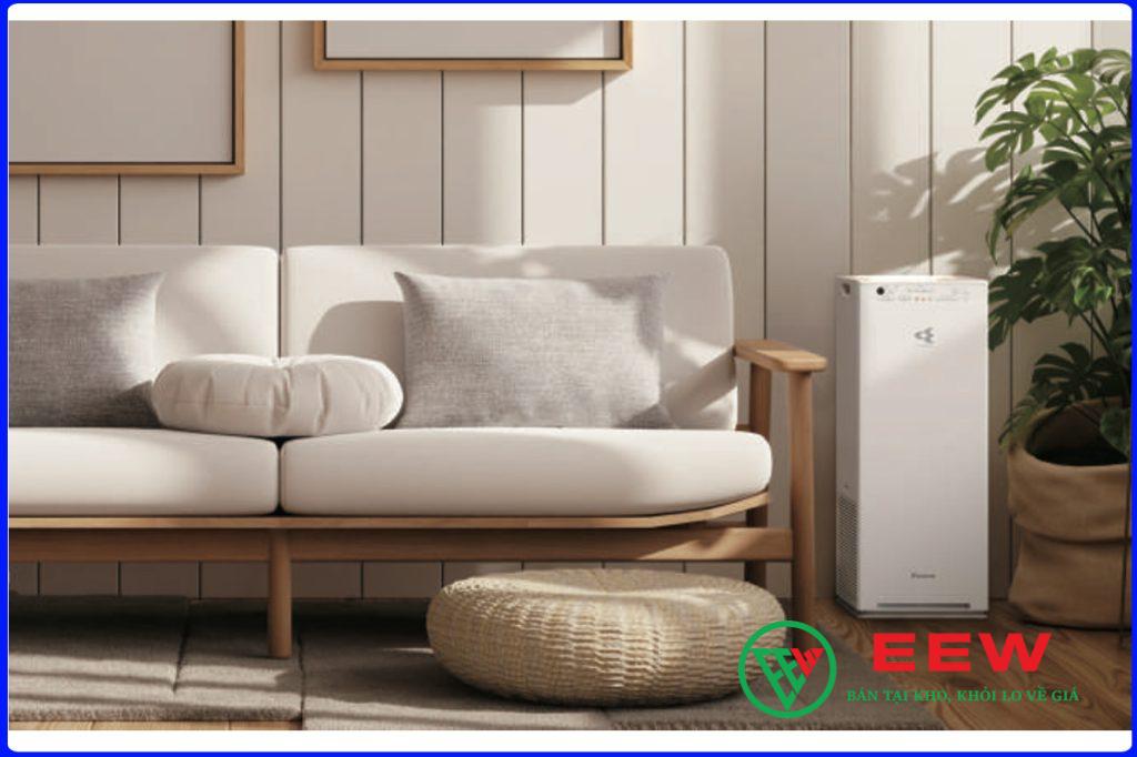 Máy lọc không khí Daikin MCK555AVMVW trắng có tạo ẩm Máy lọc không khí Daikin MCK555AVMVW trắng có tạo ẩm