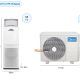 Điều hòa tủ đứng Midea 1 chiều 50.000BTu MFS-50CR - ảnh 2