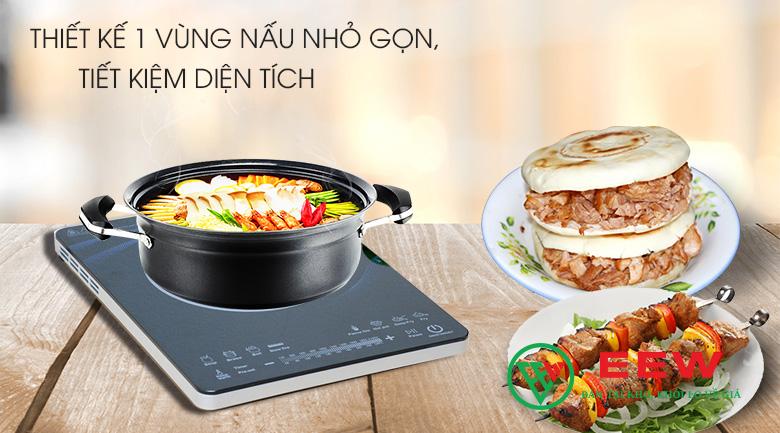 Bếp từ Midea MI-T2112DA - Công suất mạnh mẽ, nấu ăn nhanh chóng và tiết kiệm điện Bếp từ Midea MI-T2112DA - Công suất mạnh mẽ, nấu ăn nhanh chóng và tiết kiệm điện