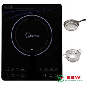 Bếp từ Midea MI-T2112DA - Bề mặt kính cường lực, dễ dàng vệ sinh sau mỗi bữa ăn Bếp từ Midea MI-T2112DA - Bề mặt kính cường lực, dễ dàng vệ sinh sau mỗi bữa ăn