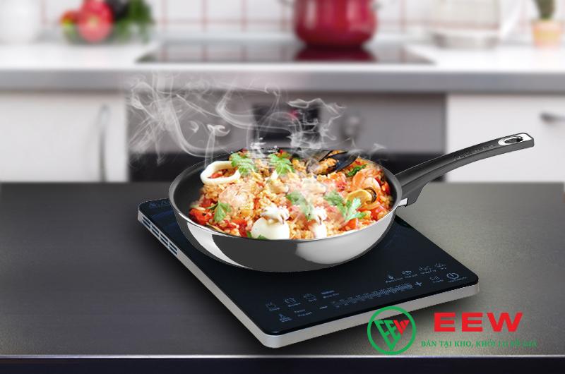 Bếp từ Midea MI-T2112DA - Điều khiển cảm ứng hiện đại, trải nghiệm nấu ăn thông minh
