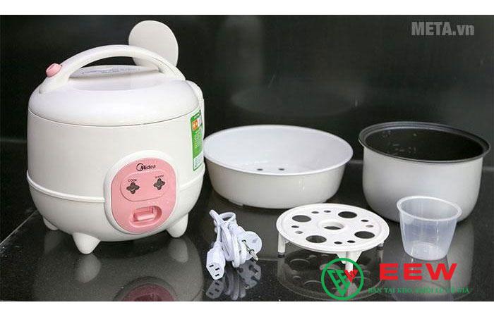 Nồi cơm điện Midea 0.6L MR-CM06SA