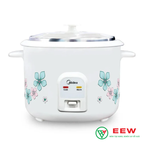 Nồi cơm điện Midea 1L MR-GM10SA - công nghệ nấu nhanh, giữ trọn hương vị cơm dẻo Nồi cơm điện Midea 1L MR-GM10SA - công nghệ nấu nhanh, giữ trọn hương vị cơm dẻo