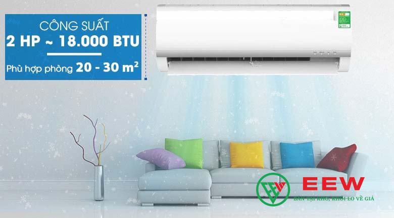 Điều hòa Midea 1 chiều 18.000BTU MSAFB-18CRN8