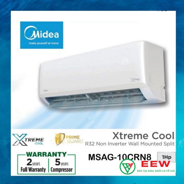 Điều hòa Midea 9000 BTU 1 chiều MSAG-10CRN8