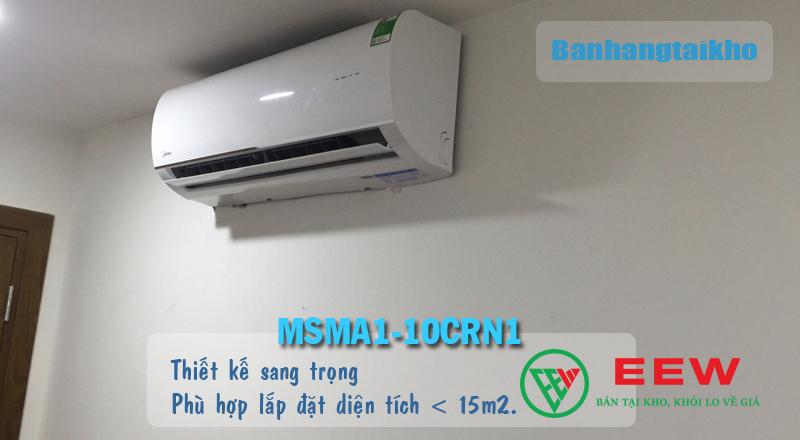 Điều hòa Midea 9.000BTU 1 chiều - bộ lọc bụi mịn, mang lại không khí trong lành cho gia đình bạn