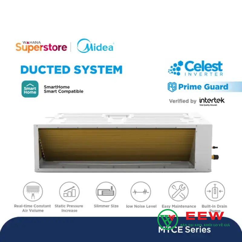 Midea MTCE-24CRFN8 24.000BTU - làm mát nhanh chóng, điều chỉnh nhiệt độ chính xác