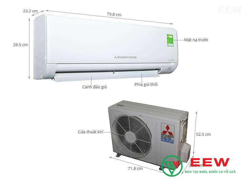Điều hòa Mitsubishi Electric 1 chiều 18.000BTU MU/MS-HL50VC Điều hòa Mitsubishi Electric 1 chiều 18.000BTU MU/MS-HL50VC