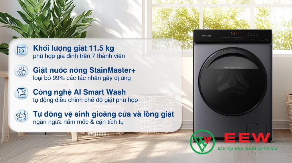Máy giặt Panasonic Inverter - giải pháp thông minh cho gia đình bận rộn, tiết kiệm thời gian
