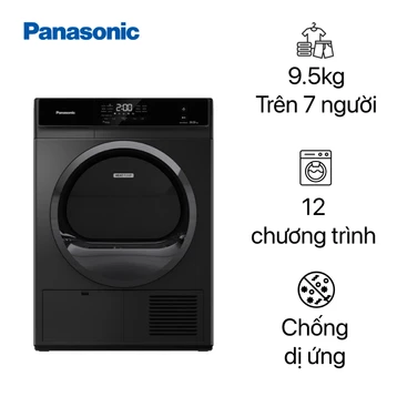 Máy sấy bơm nhiệt Panasonic NH-EH95JD1BV - giữ màu quần áo tươi mới, không phai màu Máy sấy bơm nhiệt Panasonic NH-EH95JD1BV - giữ màu quần áo tươi mới, không phai màu