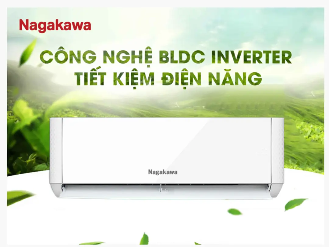 Điều hòa Nagakawa 9000BTU 2 chiều inverter NIS-A09R2T29