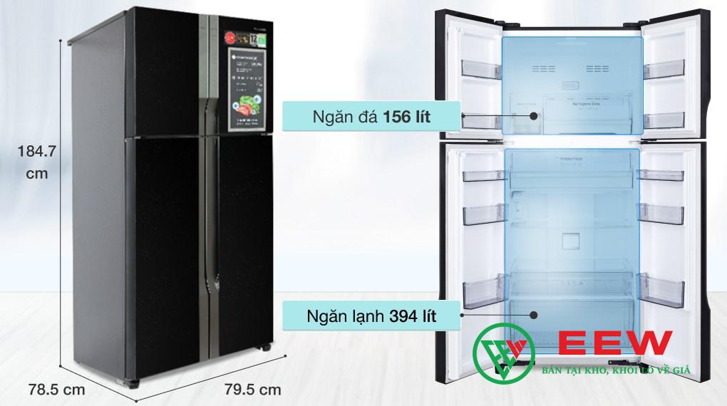 Tủ lạnh Panasonic Inverter 550 lít NR-DZ601YGKV
