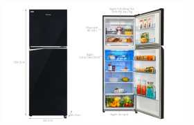 Tủ lạnh Panasonic Inverter 306 lít NR-TV341BPKV