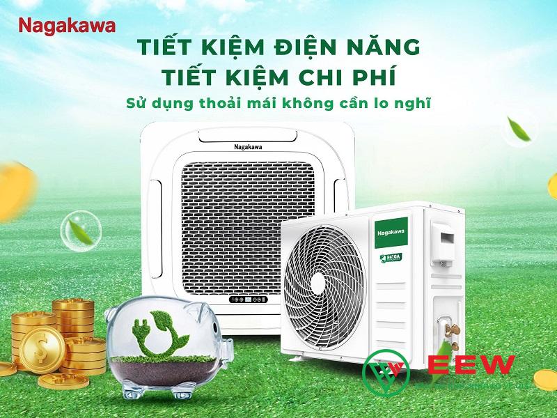 Điều hòa âm trần Nagakawa 2 chiều 24000BTU NT-A24R1T20 Điều hòa âm trần Nagakawa 2 chiều 24000BTU NT-A24R1T20