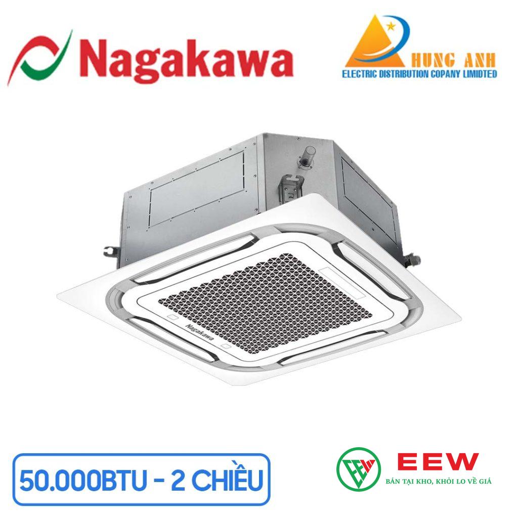 Điều hòa âm trần cassette Nagakawa 50000BTU 2 chiều NT-A50R1U16 Điều hòa âm trần cassette Nagakawa 50000BTU 2 chiều NT-A50R1U16