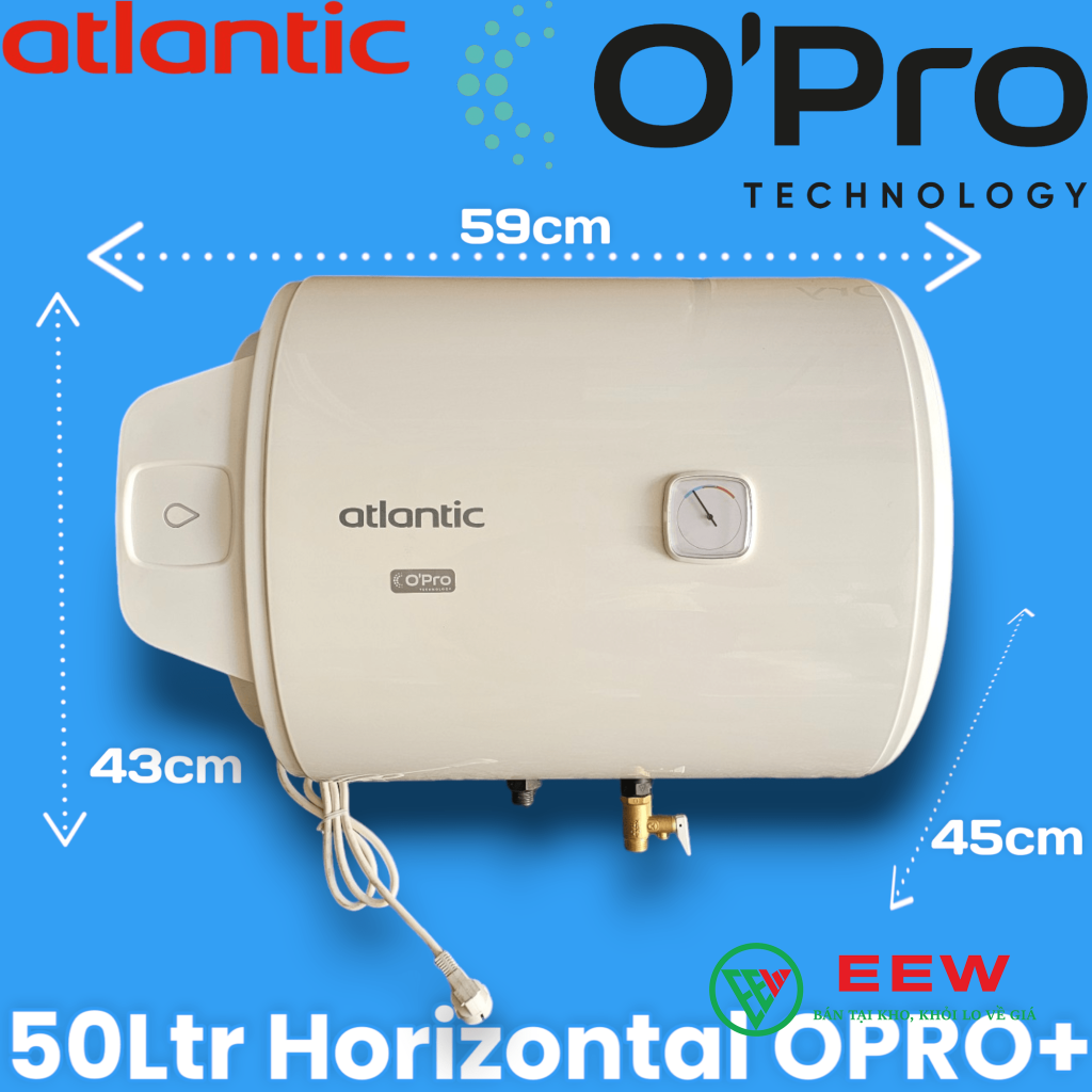 Máy nước nóng Atlantic OPRO SLIM 50L