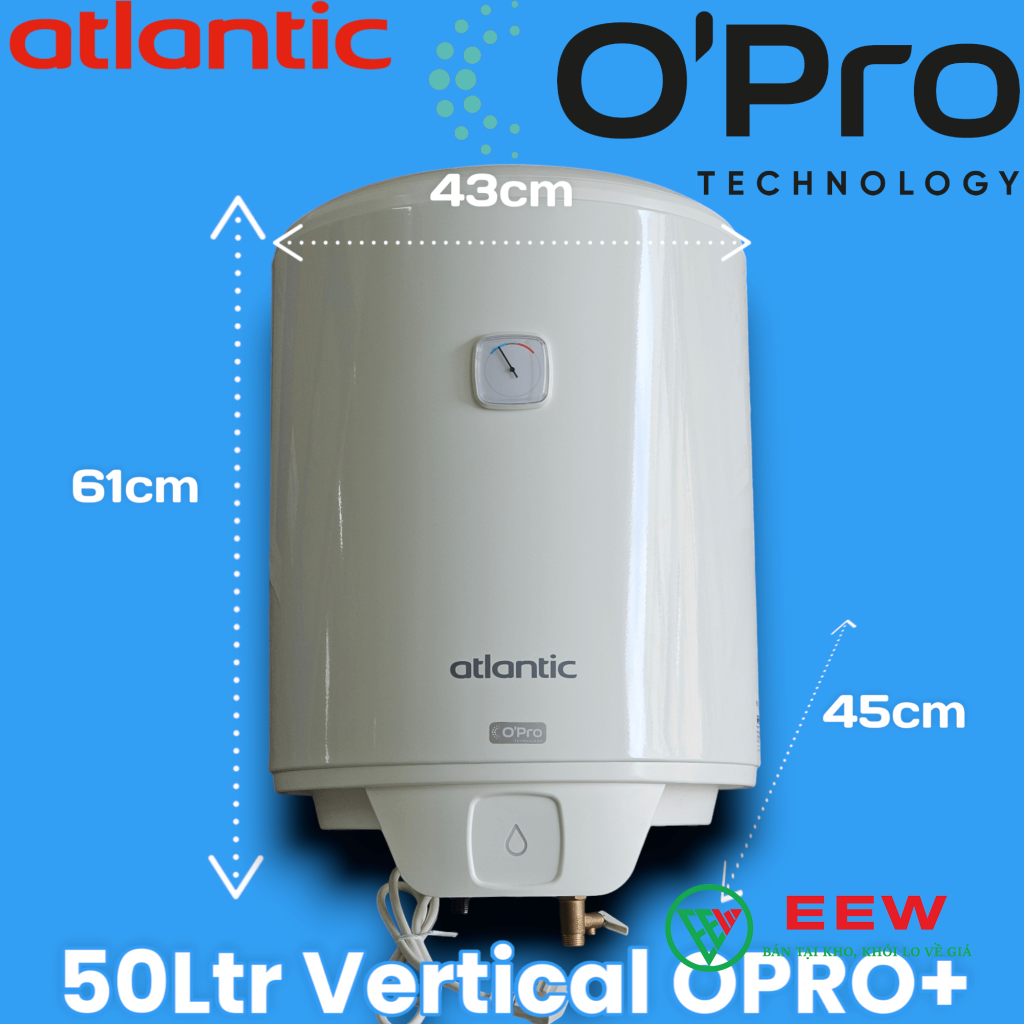 Máy nước nóng Atlantic OPRO SLIM 50L