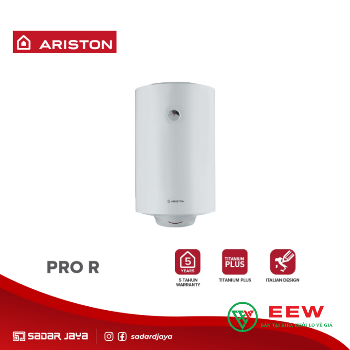 Máy nước nóng Ariston 50l đứng PRO R 50 V Máy nước nóng Ariston 50l đứng PRO R 50 V