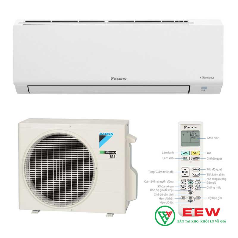 Điều hòa Daikin inverter 9000 BTU 1 chiều PTKB25YVMV - ảnh 2