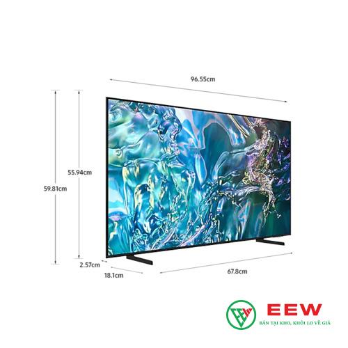 Smart Tivi QLED Samsung 4K 43 inch QA43Q60D - Tích hợp Smart Hub tiện lợi, kết nối đa nền tảng dễ dàng Smart Tivi QLED Samsung 4K 43 inch QA43Q60D - Tích hợp Smart Hub tiện lợi, kết nối đa nền tảng dễ dàng