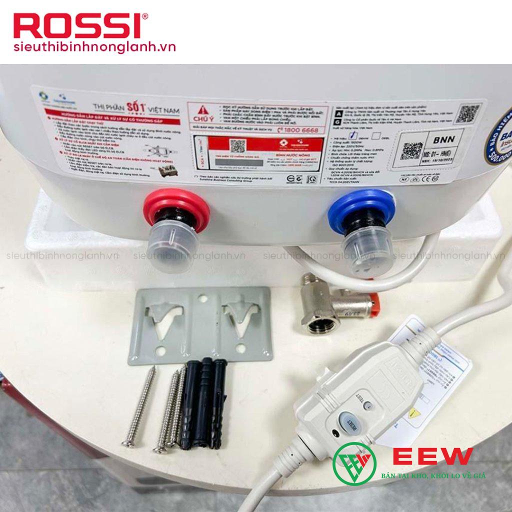 Máy nước nóng Rossi 6l R20 06HW - bền bỉ, hoạt động êm ái, không gây tiếng ồn