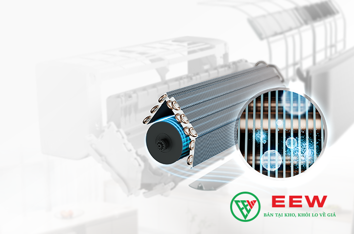 Điều hòa Hitachi Inverter 1 HP RAC/RAK-DJ10PCASVX - làm mát nhanh, không gian thoáng mát tức thì