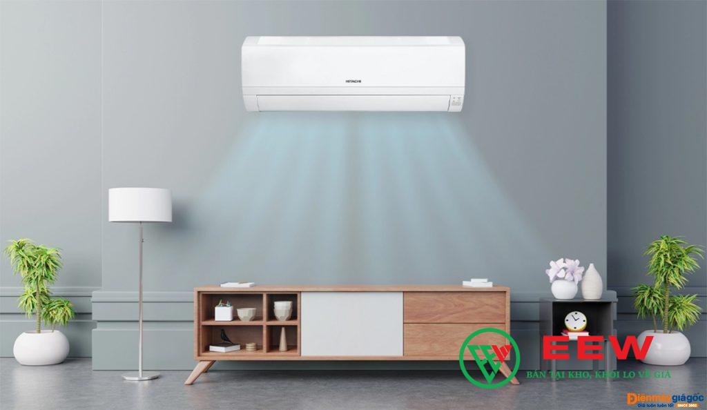 Điều hòa Hitachi 12.000BTU 1 chiều - lọc không khí sạch, bảo vệ sức khỏe gia đình