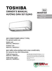 Điều hòa Toshiba 12000BTU inverter RAS-H13PKCVG