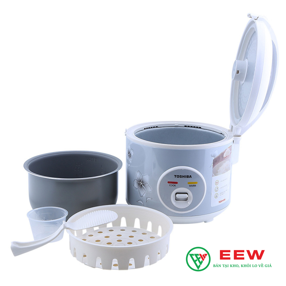 Nồi Cơm Điện Toshiba 1L RC-10JFM(H)VN - Chức năng hẹn giờ thông minh, tiện lợi cho gia đình