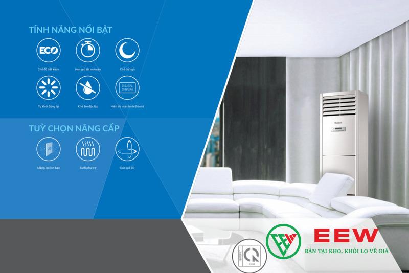 Điều hòa tủ đứng Reetech RFV48H-BD-AT – công nghệ inverter hiện đại, làm mát nhanh chóng Điều hòa tủ đứng Reetech RFV48H-BD-AT – công nghệ inverter hiện đại, làm mát nhanh chóng