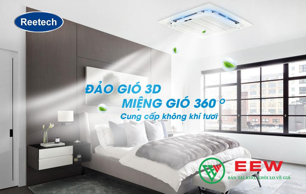 Điều hòa âm trần Reetech 36000BTU: lọc không khí thông minh, mang lại bầu không khí trong lành Điều hòa âm trần Reetech 36000BTU: lọc không khí thông minh, mang lại bầu không khí trong lành