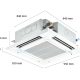 Điều hòa âm trần Reetech 60000BTU 1 chiều RGT60-CD-A/RC60-CDG-A 3 pha