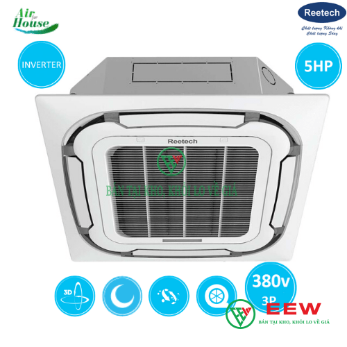 Máy lạnh âm trần Reetech 5 HP Inverter - công nghệ inverter hiện đại, làm mát nhanh chóng Máy lạnh âm trần Reetech 5 HP Inverter - công nghệ inverter hiện đại, làm mát nhanh chóng