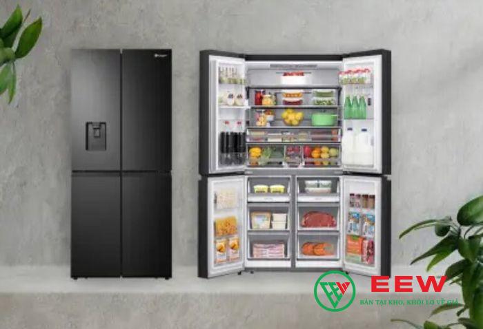 Tủ lạnh Casper inverter 4 cánh RM-522VBW: thiết kế sang trọng, dung tích 463L đủ cho gia đình đông người