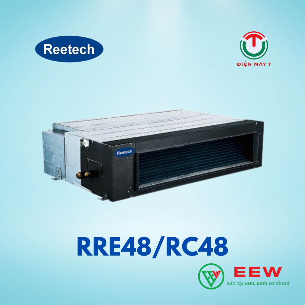 Điều hòa Reetech RRE48/RC48 3 pha: công suất mạnh mẽ, tiết kiệm điện hiệu quả Điều hòa Reetech RRE48/RC48 3 pha: công suất mạnh mẽ, tiết kiệm điện hiệu quả
