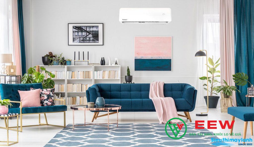 Điều hòa Reetech 12000BTU: Lọc không khí sạch, bảo vệ sức khỏe cả gia đình
