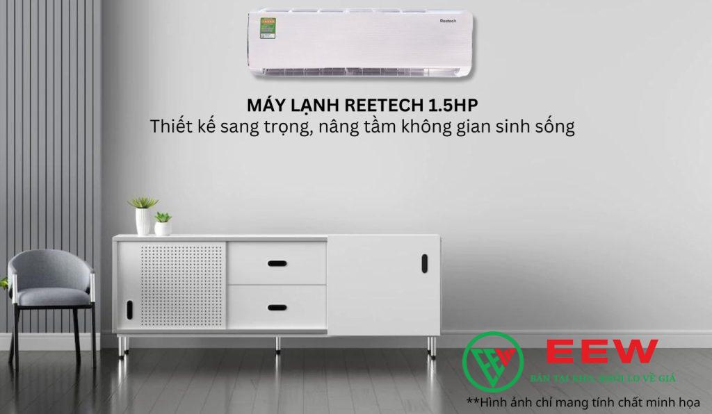 Máy lạnh Reetech RT12-HA-BT: điều khiển từ xa tiện lợi, trải nghiệm sử dụng thông minh