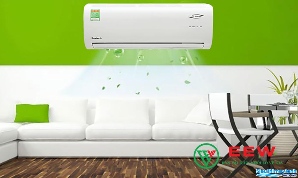 Điều hòa Reetech 9000BTU - thiết kế sang trọng, phù hợp mọi không gian phòng