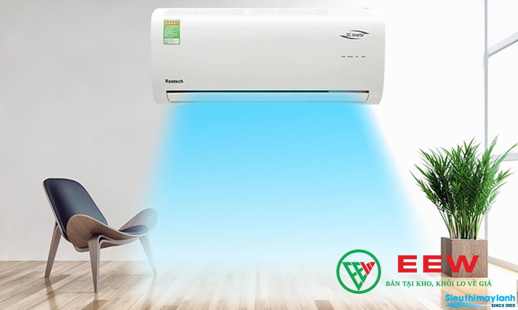 Điều hòa Reetech 9000BTU 1 Chiều - vận hành bền bỉ, chế độ bảo hành dài hạn