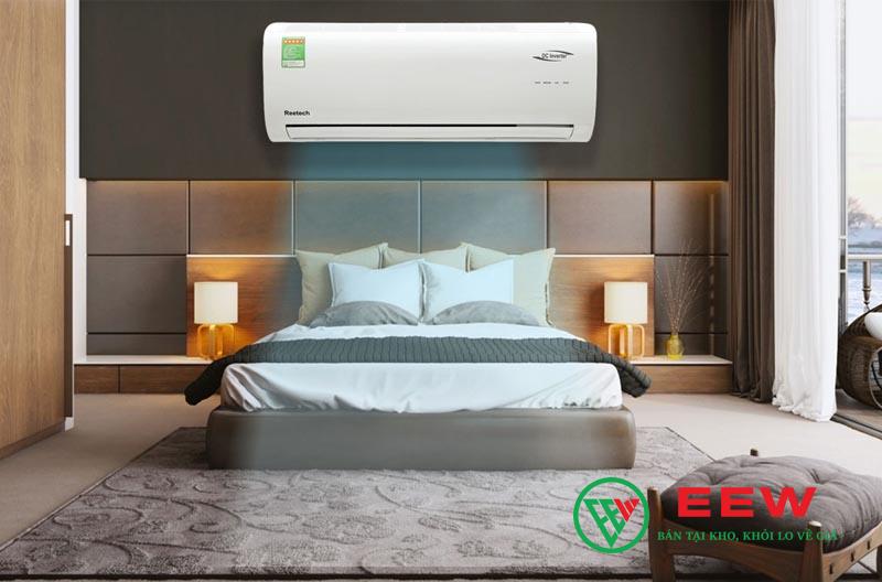 Điều hòa Reetech RTV12/RCV12 TC-BI - công nghệ Inverter làm mát nhanh, êm ái suốt ngày dài