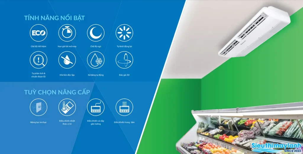Reetech RU60-BA-A 60000BTU: giải pháp làm mát tối ưu cho phòng họp, nhà hàng, văn phòng