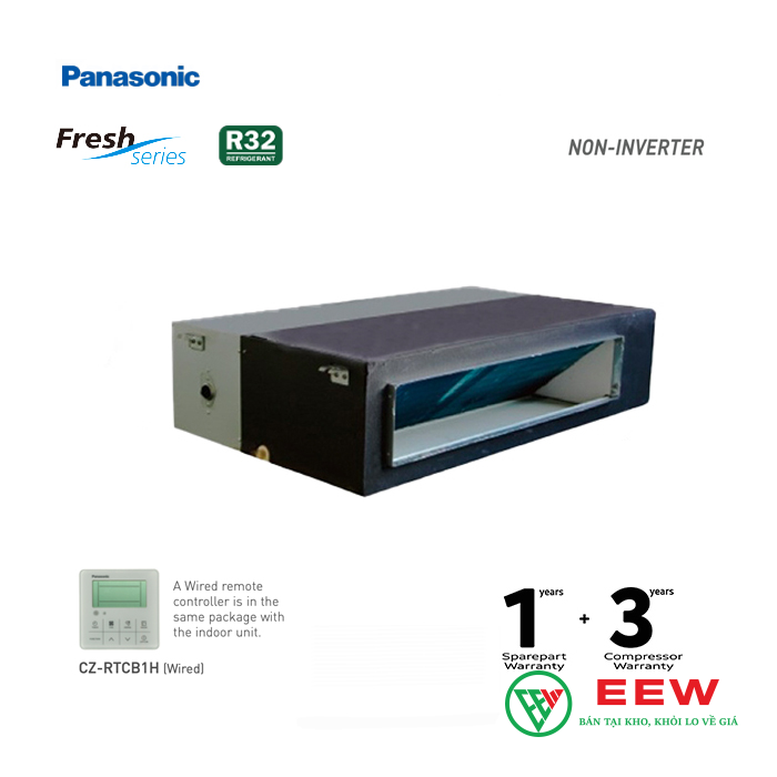 Điều hòa âm trần nối ống gió 24000BTU Panasonic S-24PFB1H5 - Giải pháp làm mát tiện lợi cho không gian rộng Điều hòa âm trần nối ống gió 24000BTU Panasonic S-24PFB1H5 - Giải pháp làm mát tiện lợi cho không gian rộng