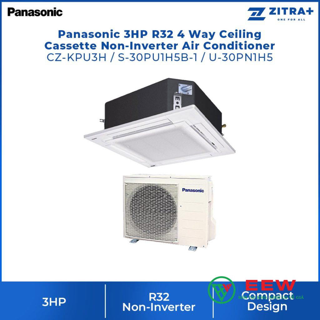 Điều hòa âm trần Panasonic 30000BTU 1 chiều S-30PU1H5B/U-30PN1H5 Điều hòa âm trần Panasonic 30000BTU 1 chiều S-30PU1H5B/U-30PN1H5