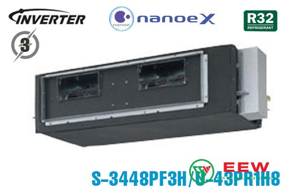 Điều hòa nối ống gió Panasonic 43000BTU 3 Pha S-3448PF3H/U-43PR1H8 Điều hòa nối ống gió Panasonic 43000BTU 3 Pha S-3448PF3H/U-43PR1H8