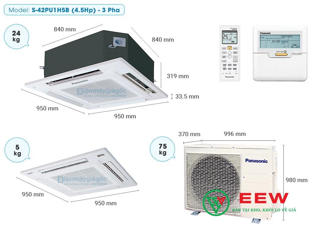 Điều hòa Panasonic 42000BTU U-42PN1H8 - Lọc không khí thông minh, mang lại bầu không khí trong lành Điều hòa Panasonic 42000BTU U-42PN1H8 - Lọc không khí thông minh, mang lại bầu không khí trong lành