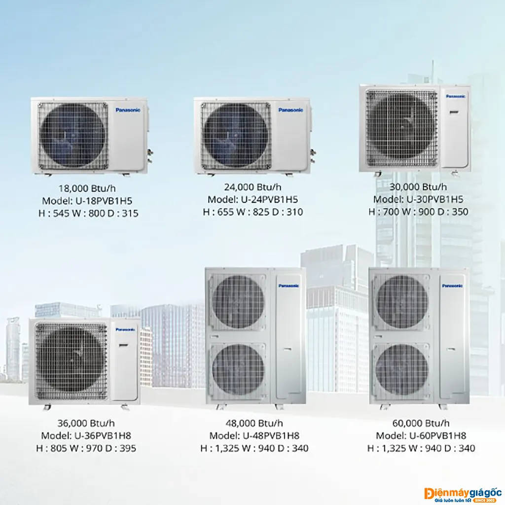 Điều hòa âm trần nối ống gió 60000BTU Panasonic S-60PFB1H5 - Giải pháp làm mát tối ưu cho không gian rộng Điều hòa âm trần nối ống gió 60000BTU Panasonic S-60PFB1H5 - Giải pháp làm mát tối ưu cho không gian rộng