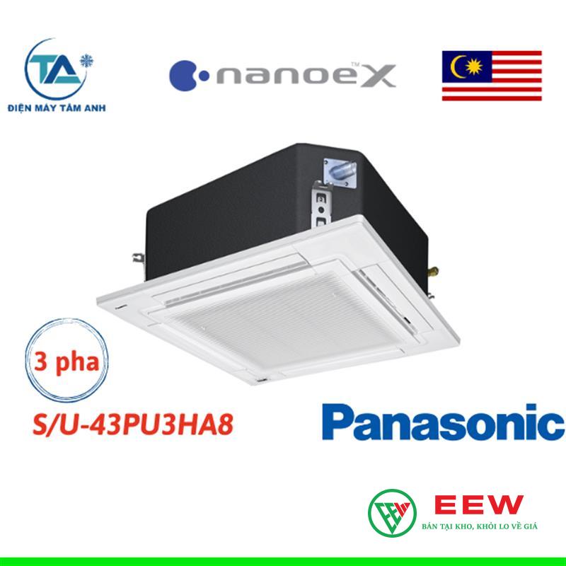 Điều hòa âm trần Panasonic 43000BTU 1 chiều 3 pha S/U-43PU3HA8